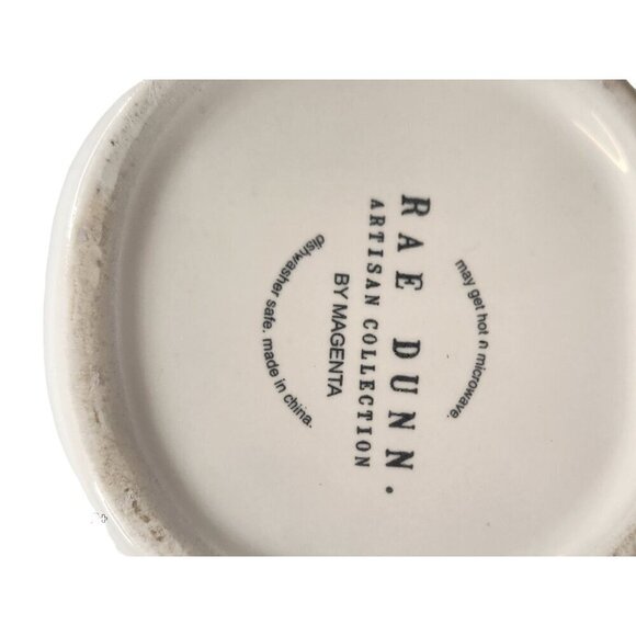 Rae Dunn Artisan Collection Magenta His Mug White Ceramic Coffee Cup - Picture 8 of 8